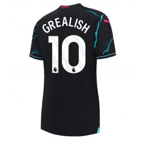 Manchester City Jack Grealish #10 Tredje Tröja Dam 2023-24 Korta ärmar